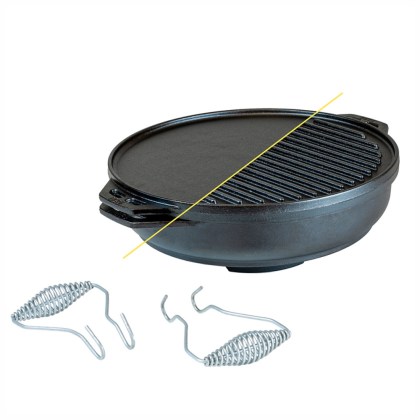 LODGE 14 Inch Cast Iron Cook-It-All