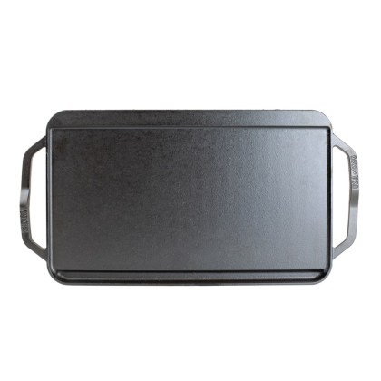 LODGE 49.53x25.4 cm Cast Iron Griddle-Grill Chef Collection