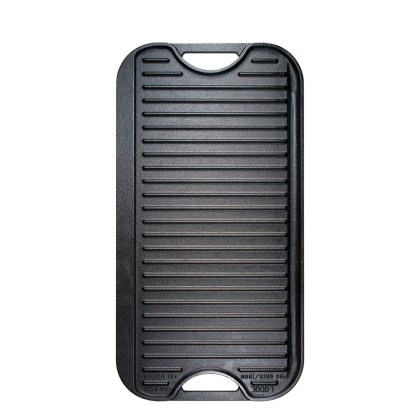 LODGE 50.8x26.51 cm Cast Iron Griddle-Grill