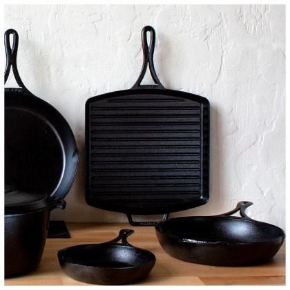 LODGE Blacklock Cast Iron Square Grill Pan 30,48cm