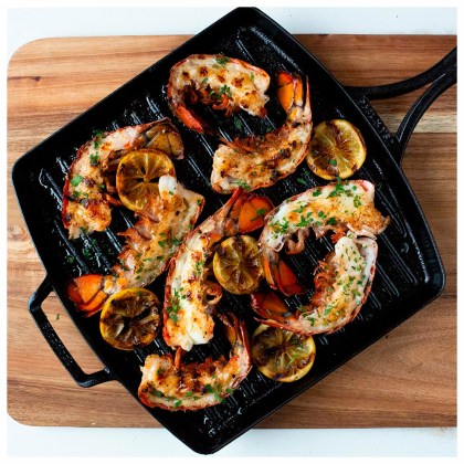 LODGE Blacklock Cast Iron Square Grill Pan 30,48cm