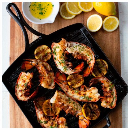 LODGE Blacklock Cast Iron Square Grill Pan 30,48cm