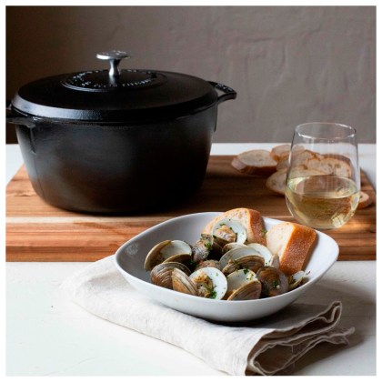 LODGE Blacklock Dutch Oven Cast Iron 5,2Lt