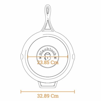 LODGE Blacklock Skillet Cast Iron 30,48 cm