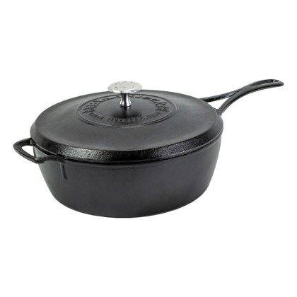 LODGE Blacklock *49* Deep Skillet With Lid