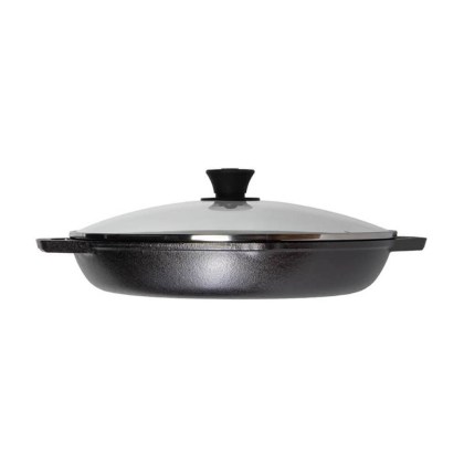 LODGE Cast Iron Deep Pan 30,47 cm - Chef Collection