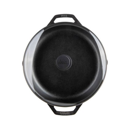 LODGE Cast Iron Deep Pan 30,47 cm - Chef Collection