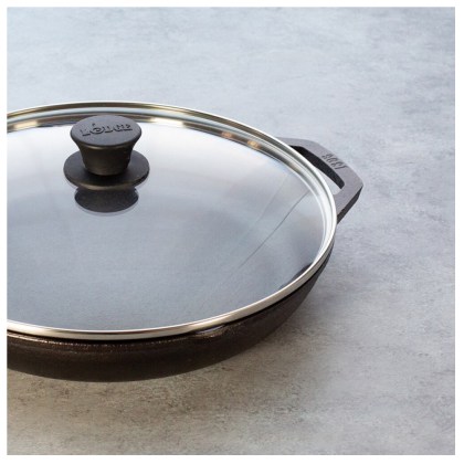 LODGE Cast Iron Deep Pan 30,47 cm - Chef Collection