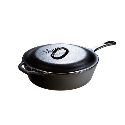 LODGE Cast Iron Deep Pan 4,73Lt With Lid