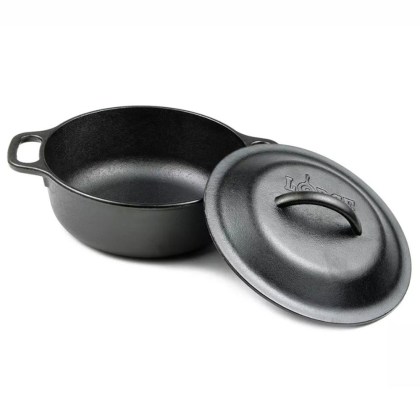 LODGE Cast Iron Dutch Oven 1,89Lt Cast Iron Lid