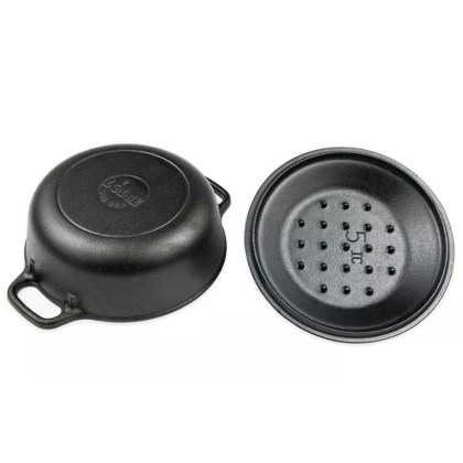 LODGE Cast Iron Dutch Oven 1,89Lt Cast Iron Lid