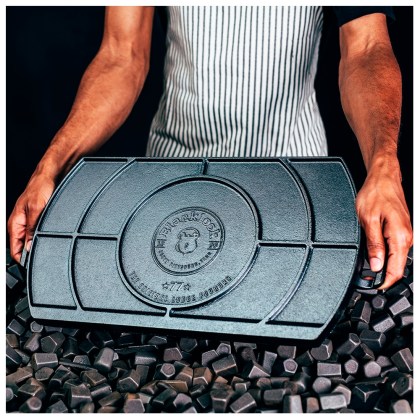 LODGE Cast Iron Griddle Blacklock 25.4x50.8cm