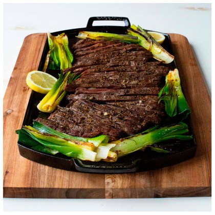 LODGE Cast Iron Griddle Blacklock 25.4x50.8cm