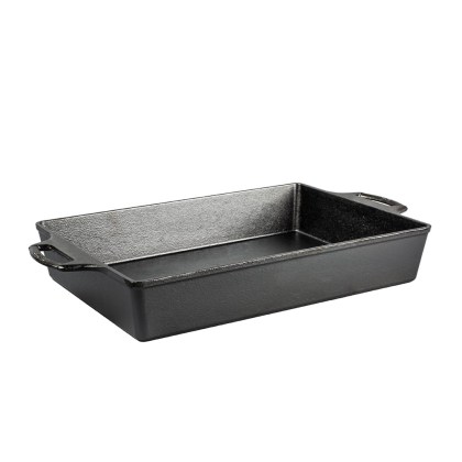 LODGE Cast Iron Seasoned Casserole 33,02x22,86cm