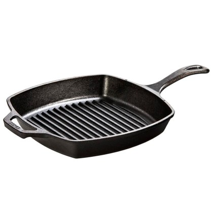 LODGE Cast Iron Square Grill Pan26,67 cm 
