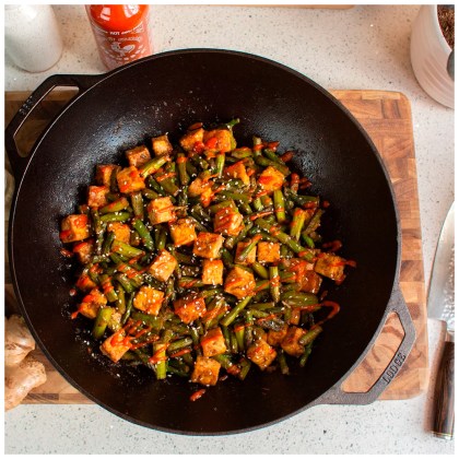 LODGE Cast iron Wok 35.5cm / 6.8lt
