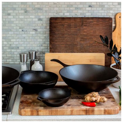 LODGE Chef Collection 31.75 Cm Wok
