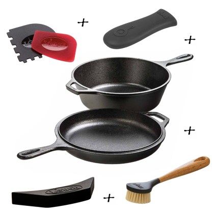 LODGE Combo COOKER Cast Iron Pan 2,84lt OFFER COMBO