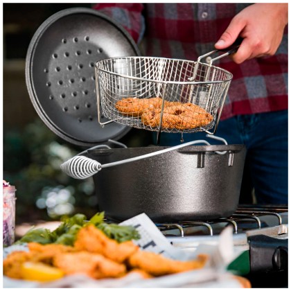 LODGE Fry Basket 22.86 cm