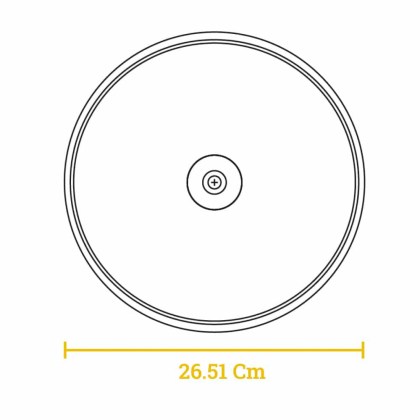 LODGE Glass Lid 26,04 cm