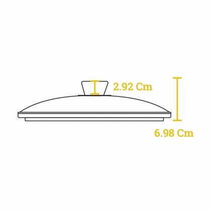 LODGE Glass Lid 26,67 cm