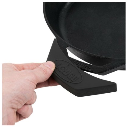 LODGE Silicone Handle HOLDER BLACK