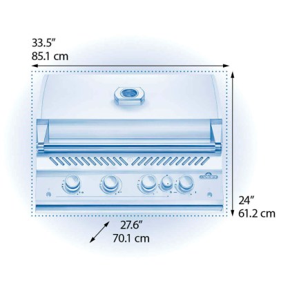 Napoleon BIG32 700 Series Built-In Phantom