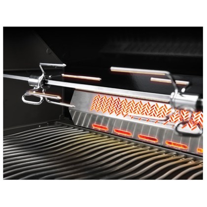 Εντοιχιζόμενη Ψησταριά Υγραερίου Napoleon Prestige Pro 665 Built-In Natural Gas COMBO