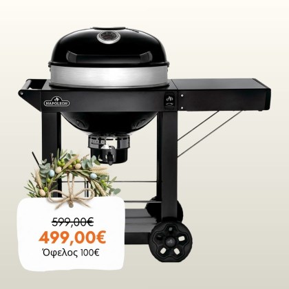 Napoleon Ψησταριά Κάρβουνου Pro22K- CART 57cm με βάση και ράφι