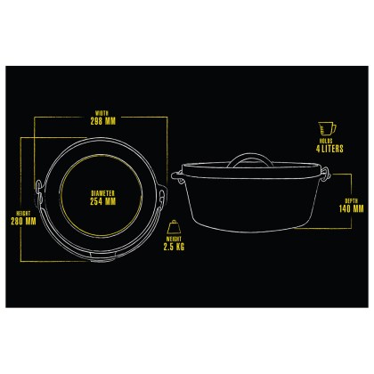 Pit Boss Dutch Oven SET 30cm