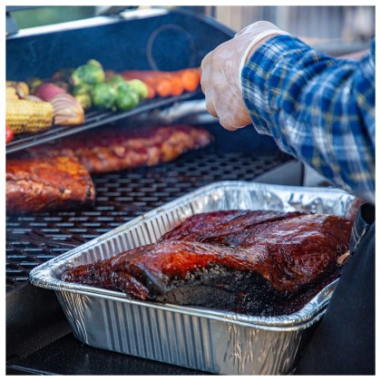 Pit Boss Foil Pans- All Purpose- Large 4 Pack