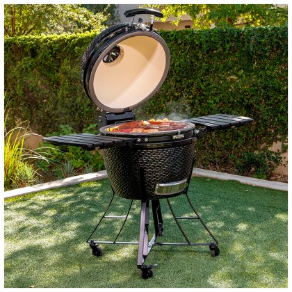 Pit Boss Ceramic Charcoal Grill PBK24 - Black