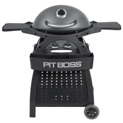 Pit Boss Portable Gas Grill Sportsman 2 Grey with Cart Promotion