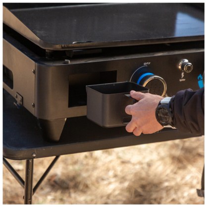 Pit Boss Portable Gas Ultimate Plancha:  2 Burner with Cart (30mb, with Manifold kit)