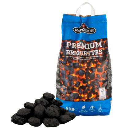 Premium Charcoal Briquettes Napoleon 5kg