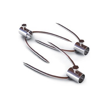 ROTISSERIE SPIT FORK HEAVY DUTY