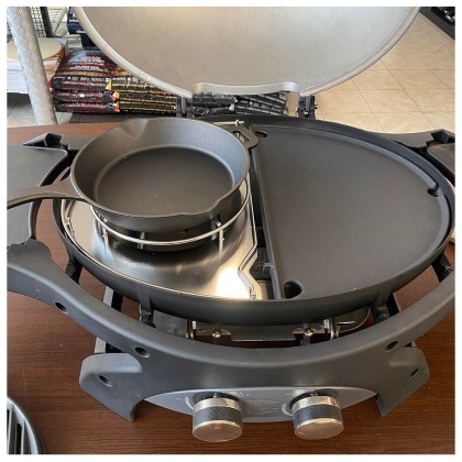 Pit Boss 2 Burner Portable Gas Grill - Trivet I Grill me