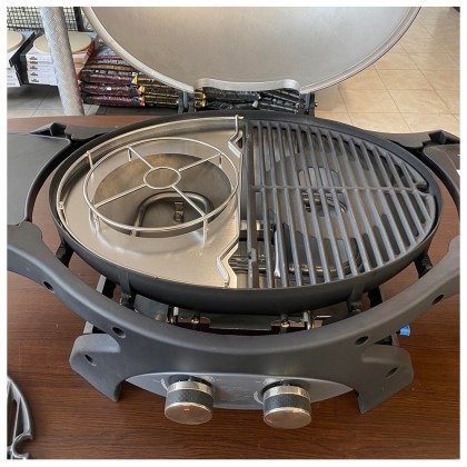 Pit Boss 2 Burner Portable Gas Grill - Trivet I Grill me