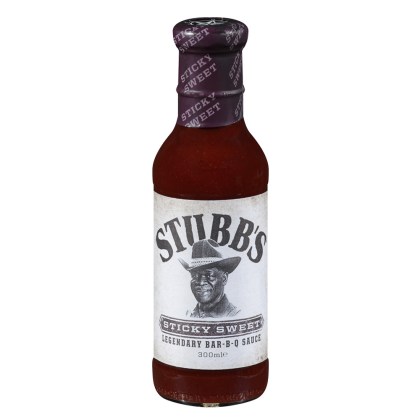 STUBBS SAUCE BBQ STICKY SWEET 300ml