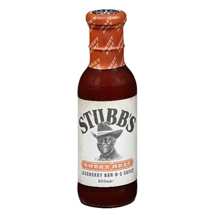 STUBBS SAUCE BBQ SWEET HEAT 300ml