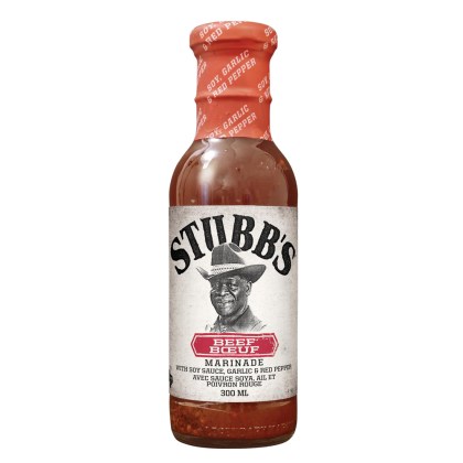 STUBBS SAUCE BEEF MARINADE 300ml