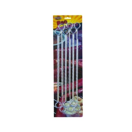 Set 12 skewers Σετ Σουβλιά Χρωμίου