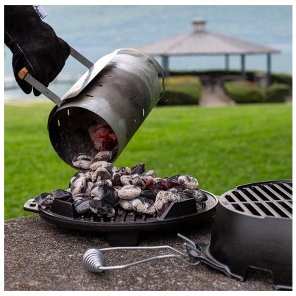 Lodge Sportsmans Grill Combo