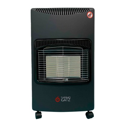 THERMOGATZ Θερμάστρα Υγρ. TG-SLIM-4.2KW BLACK