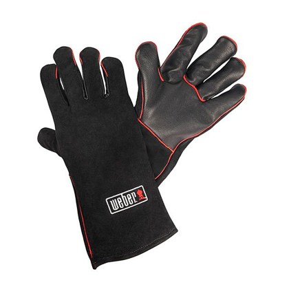 WEBER BBQ Leather Gloves
