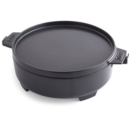 WEBER Cast Iron Dutche Oven 2 in1