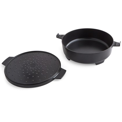 WEBER Cast Iron Dutche Oven 2 in1