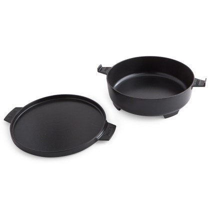 WEBER Cast Iron Dutche Oven 2 in1