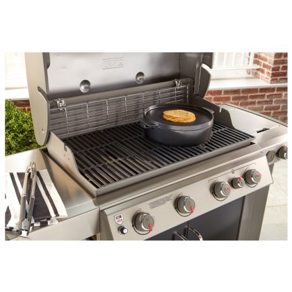 WEBER Cast Iron Dutche Oven 2 in1