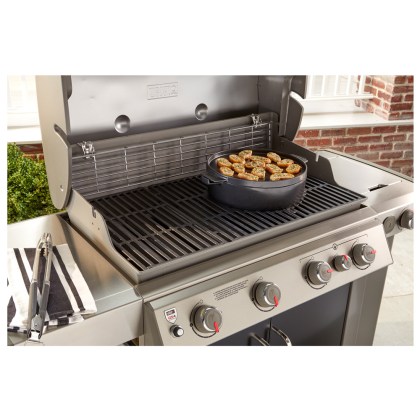 WEBER Cast Iron Dutche Oven 2 in1